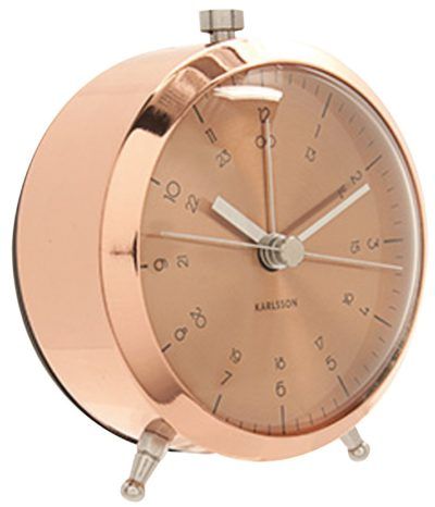 Réveil quartz rose poudré
					Ref : SHUKA5599S