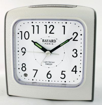 Réveil à quartz Bayard blanc - Bayard
