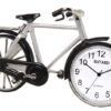 Pendulette miniature en m&eacute;tal "v&eacute;lo"