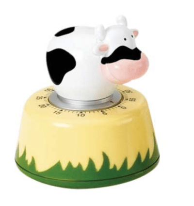 compte minutes mécanisme vache