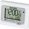 R&eacute;veil radio pilot&eacute; blanc lumi&egrave;re automatique par capteur