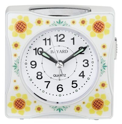 r&eacute;veil enfant blanc th&egrave;me fleurs