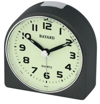 R&eacute;veil lumineux silencieux gris &agrave; r&eacute;p&eacute;tition