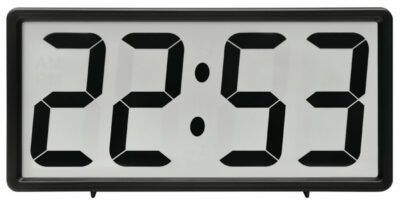 Réveil digital simple - heures et minutes